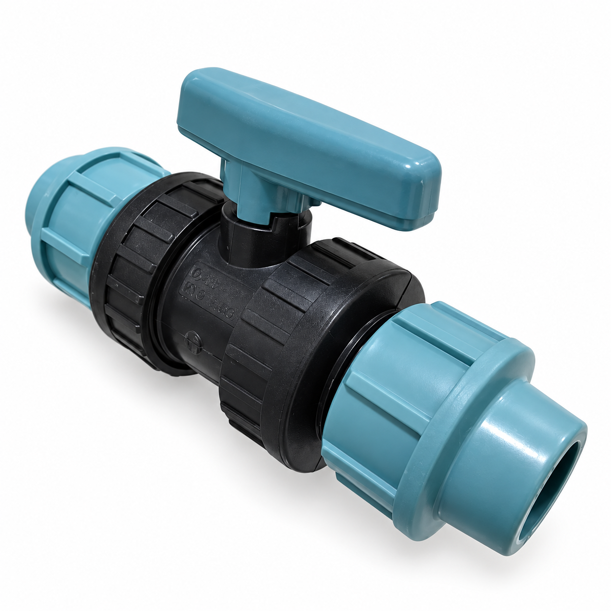 PP COMPRESSION BALL VALVE 110 MM