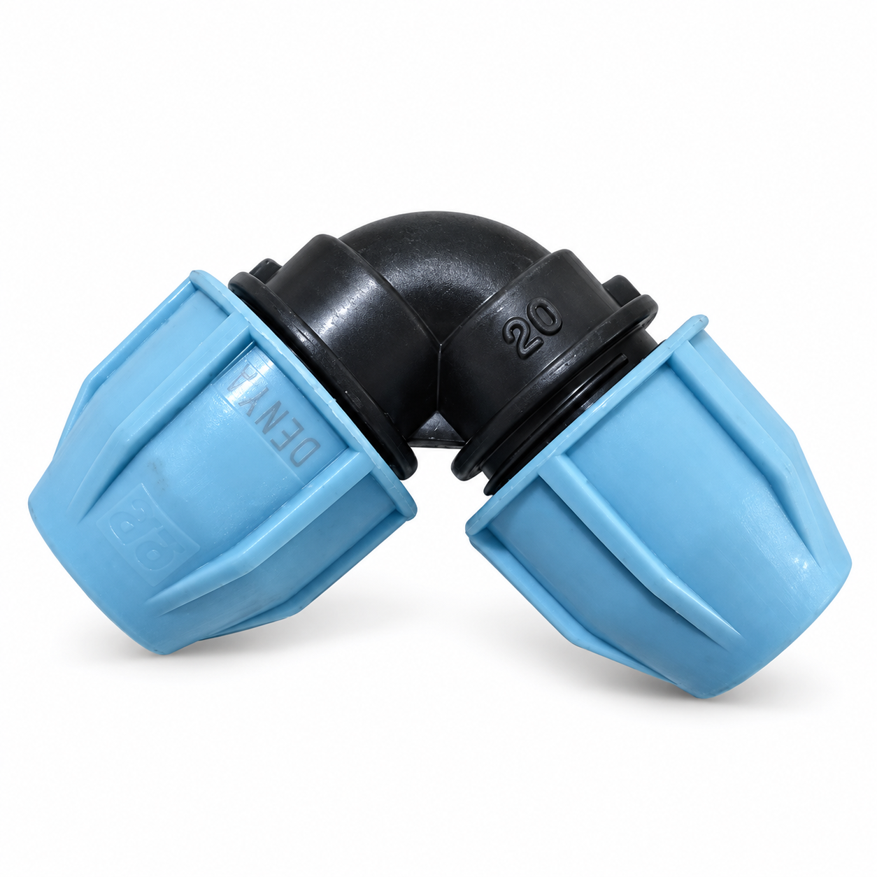 PP COMPRESSION EQUAL ELBOW 25 MM