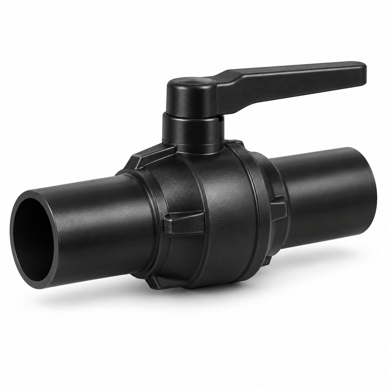 HDPE SPIGOT BALL VALVE 110 MM