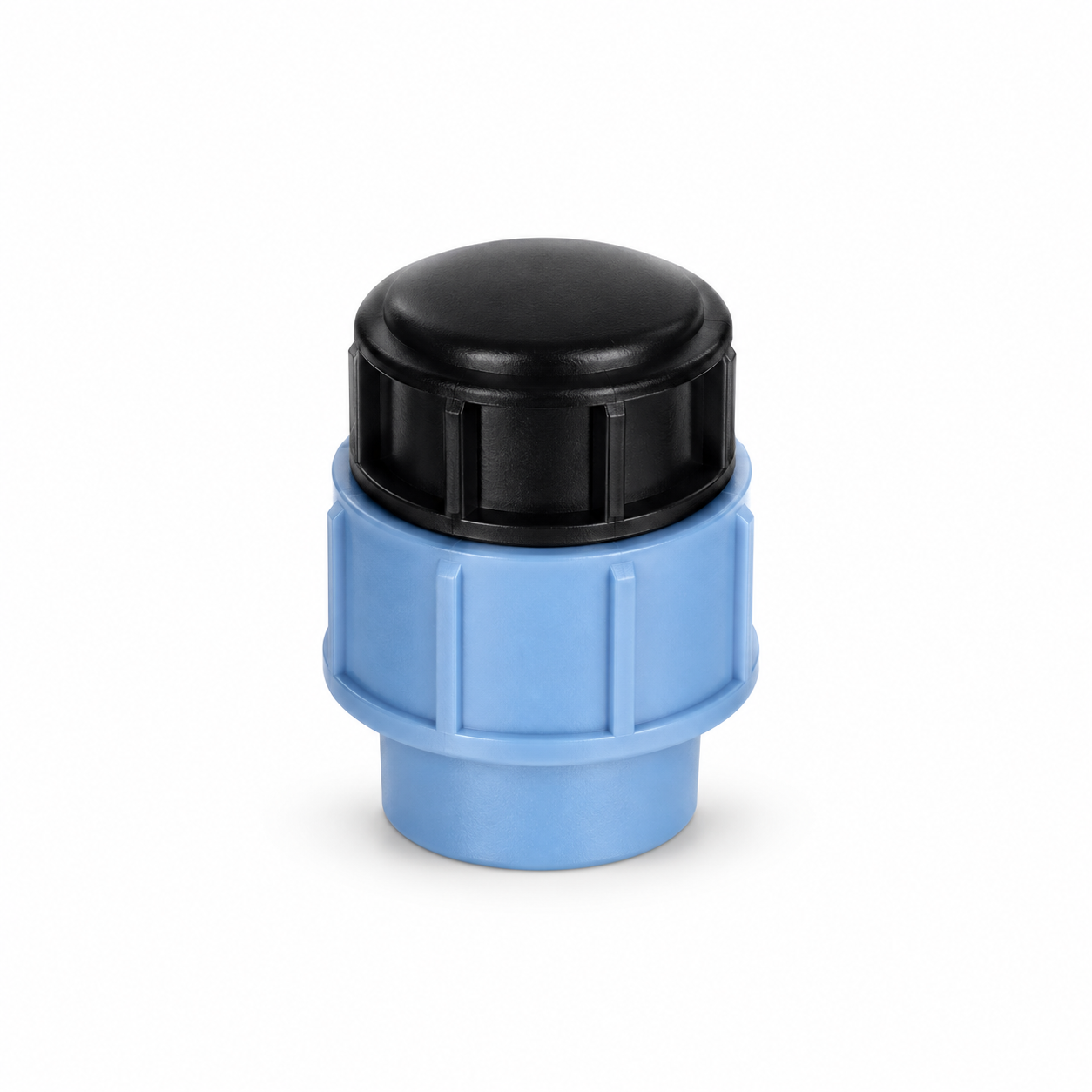 PP COMPRESSION END CAP 32 MM