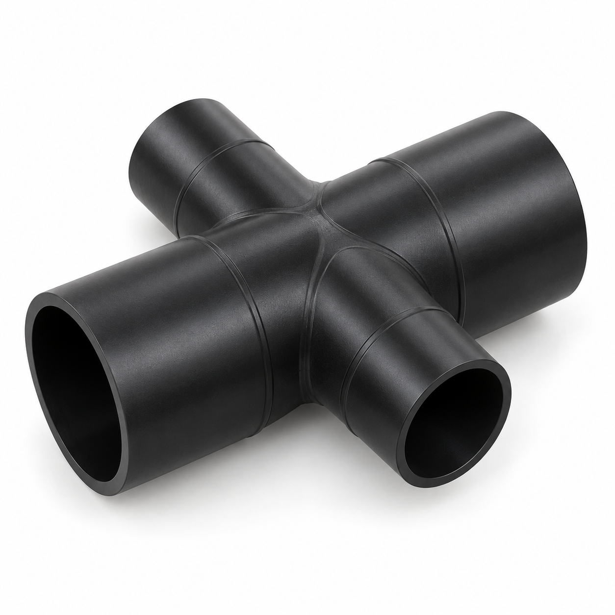 HDPE CROSS TEE 160 MM x 110 MM PN.16
