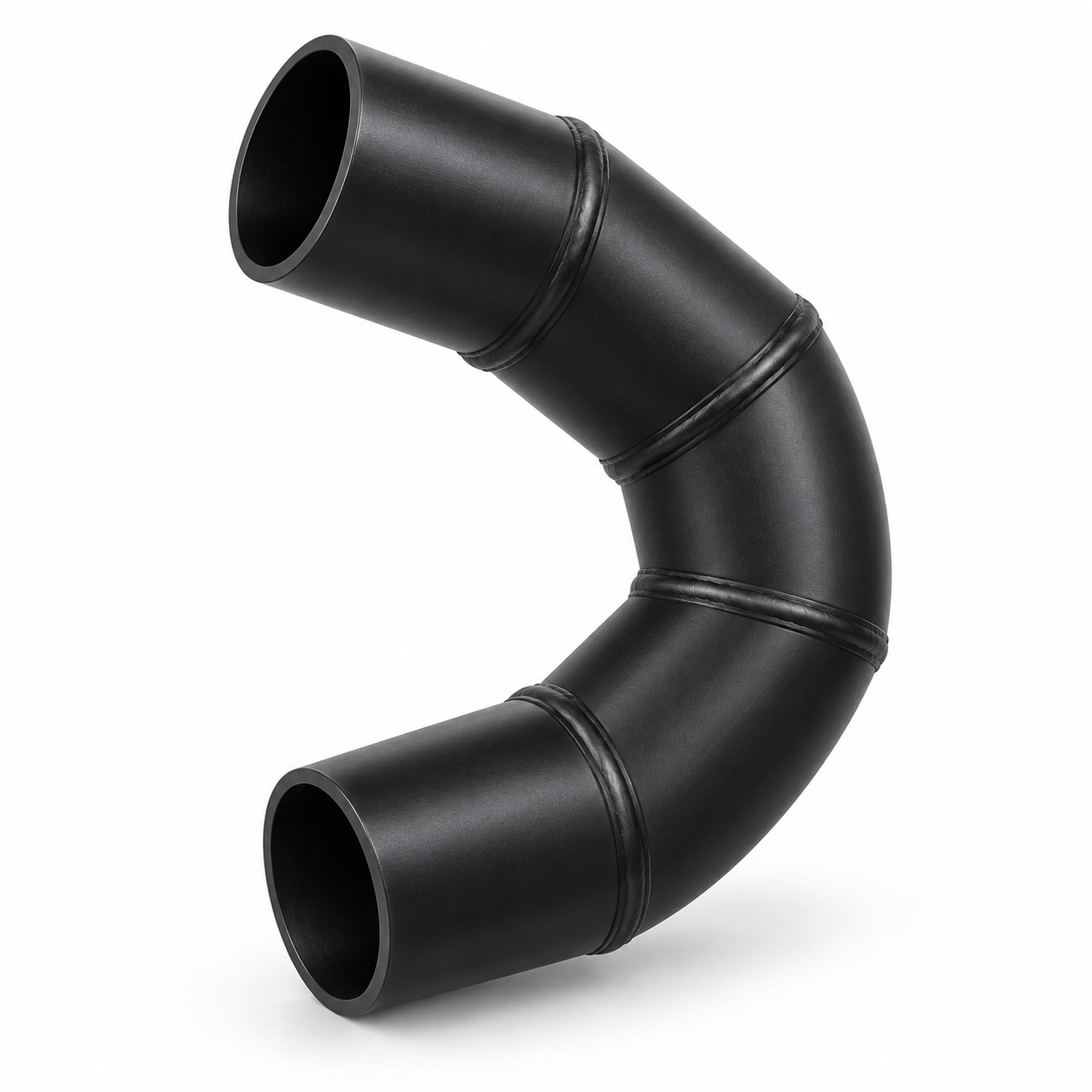 HDPE SEGMENTED ELBOW 110 MM X 120 D PN.16